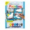 MFP205 | Painting by numbers™ Children's 12pc 8.75" x 11.75" Airplane & Helicopter Painting Project 2-Pack